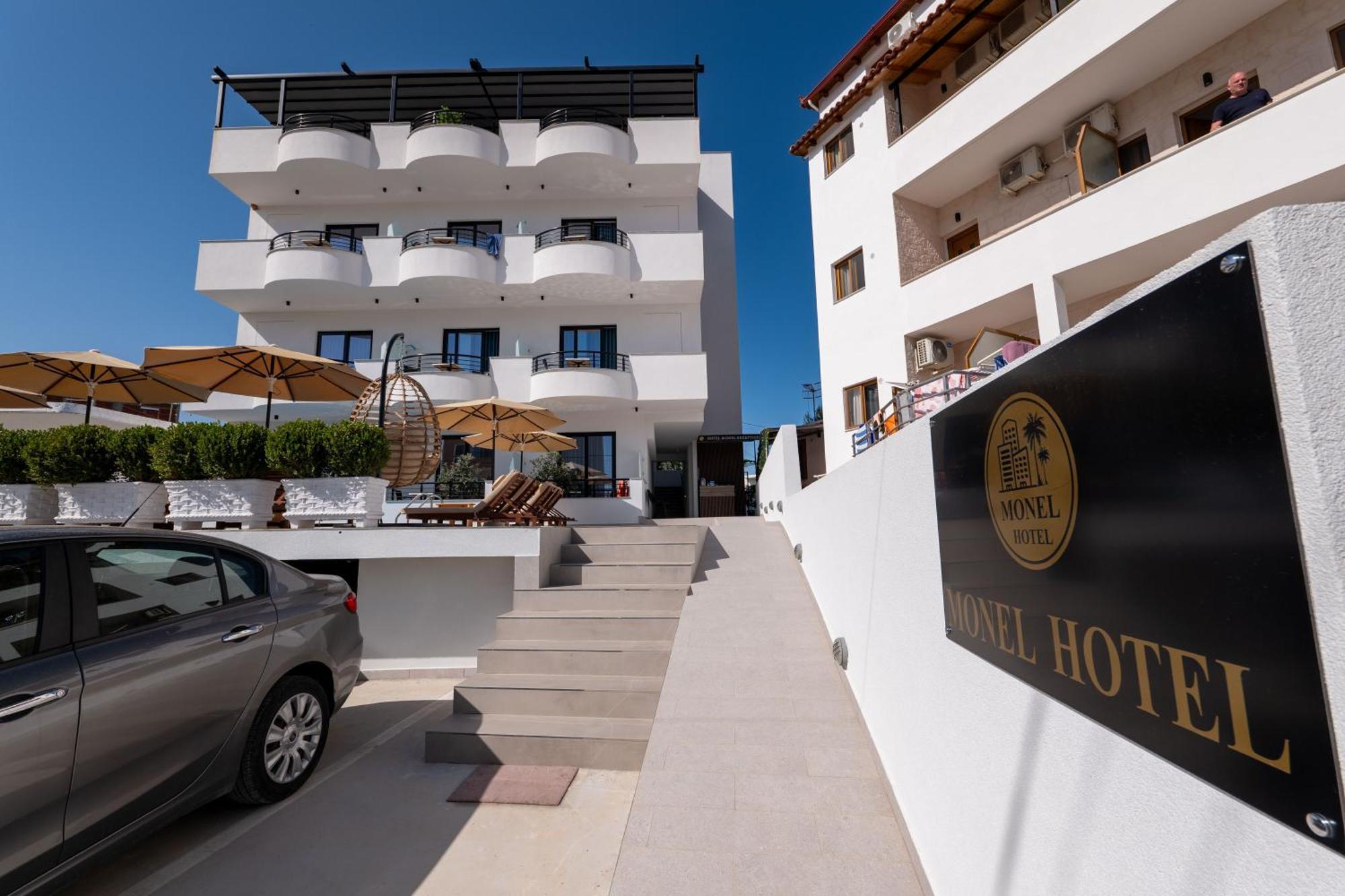 Monel Hotel Ksamil Bagian luar foto