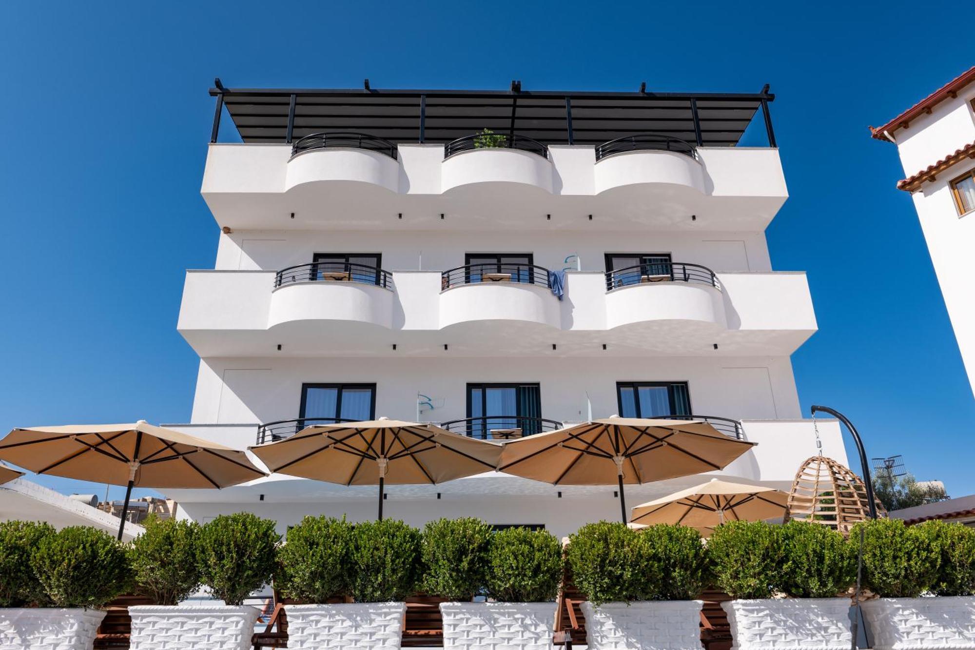 Monel Hotel Ksamil Bagian luar foto