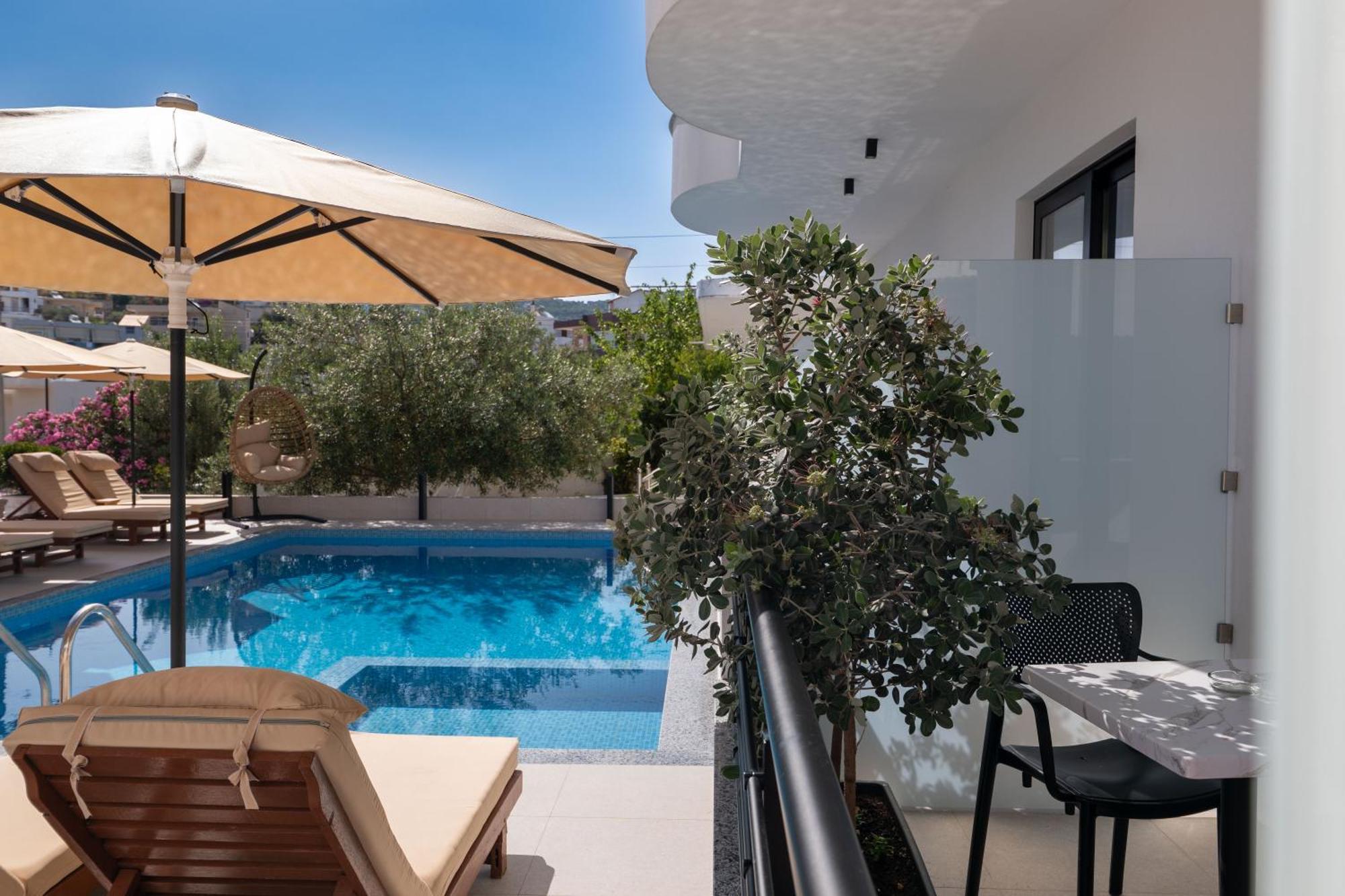 Monel Hotel Ksamil Bagian luar foto