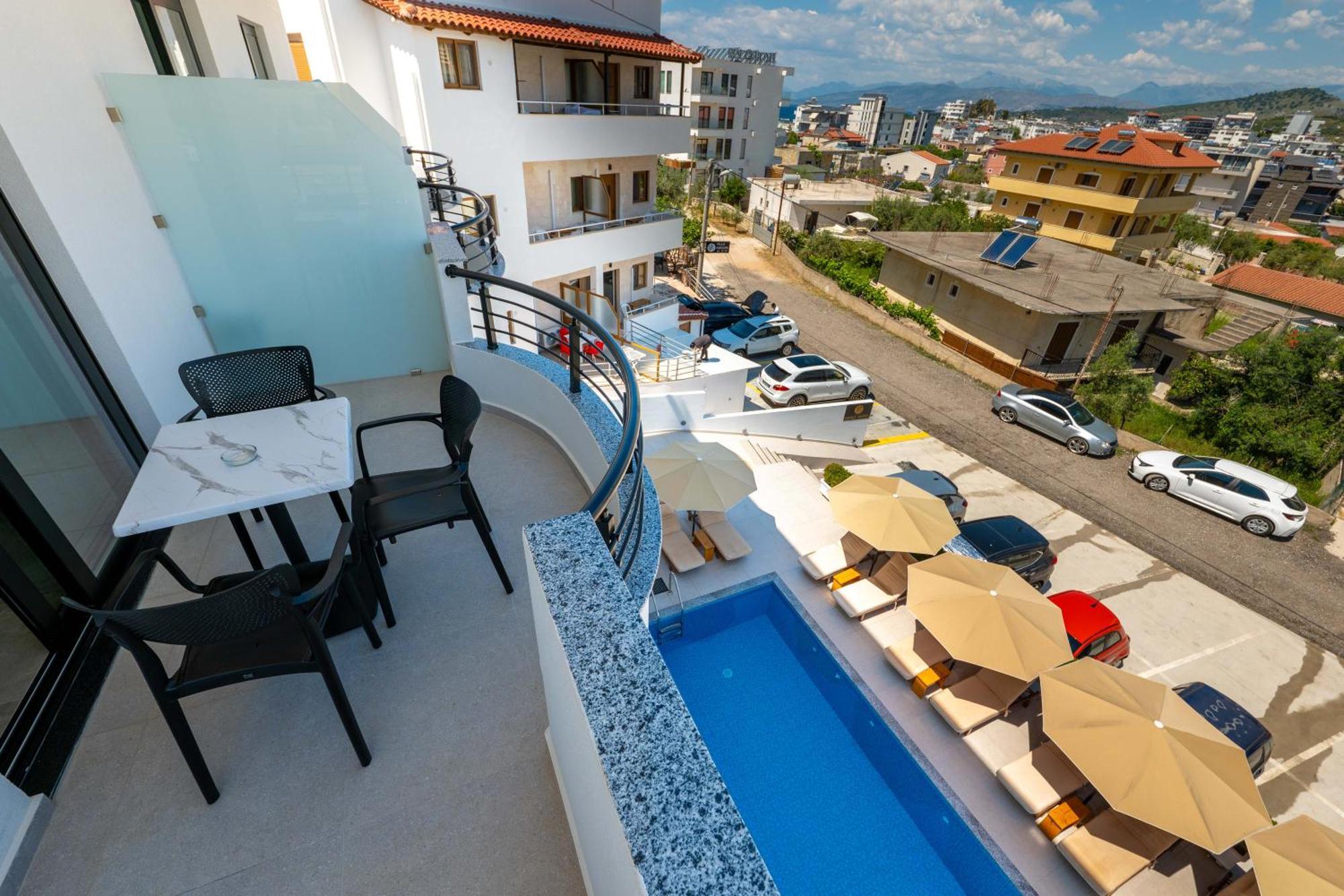 Monel Hotel Ksamil Bagian luar foto