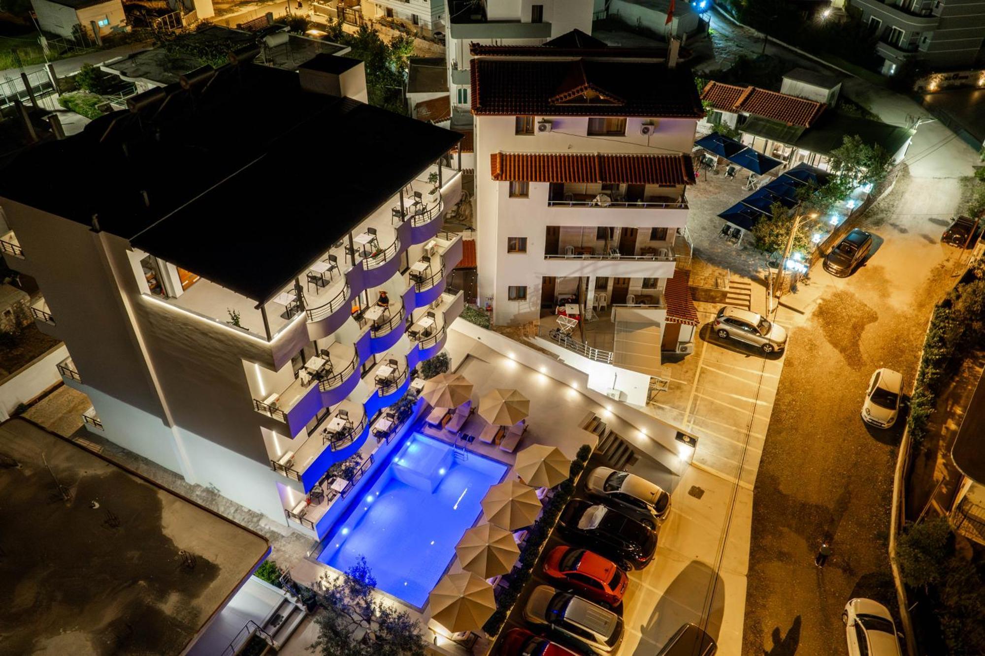 Monel Hotel Ksamil Bagian luar foto